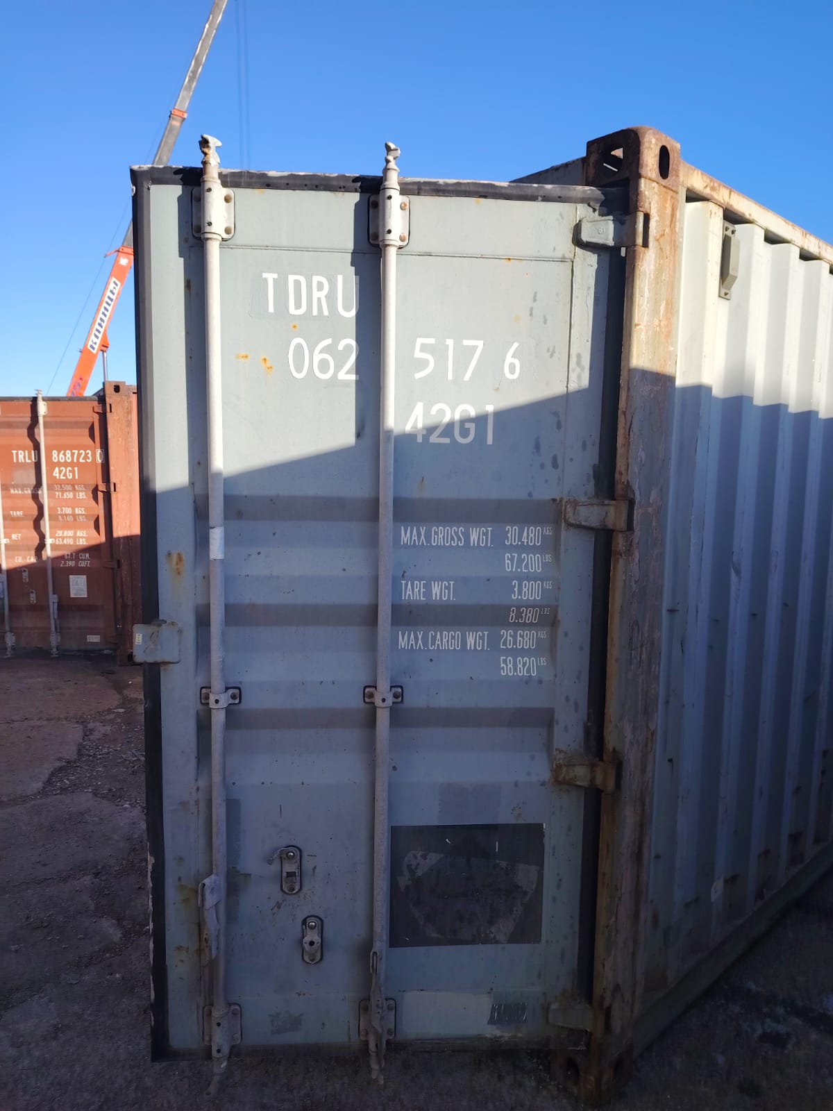 Морской контейнер TDRU0625176